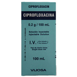 Ciprofloxacina 2mg/ml